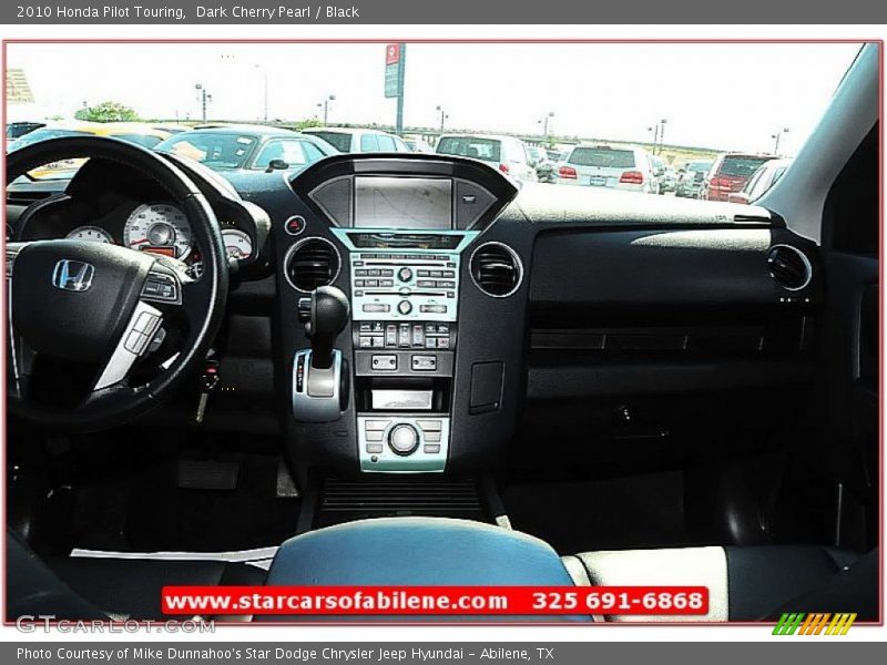 Dark Cherry Pearl / Black 2010 Honda Pilot Touring