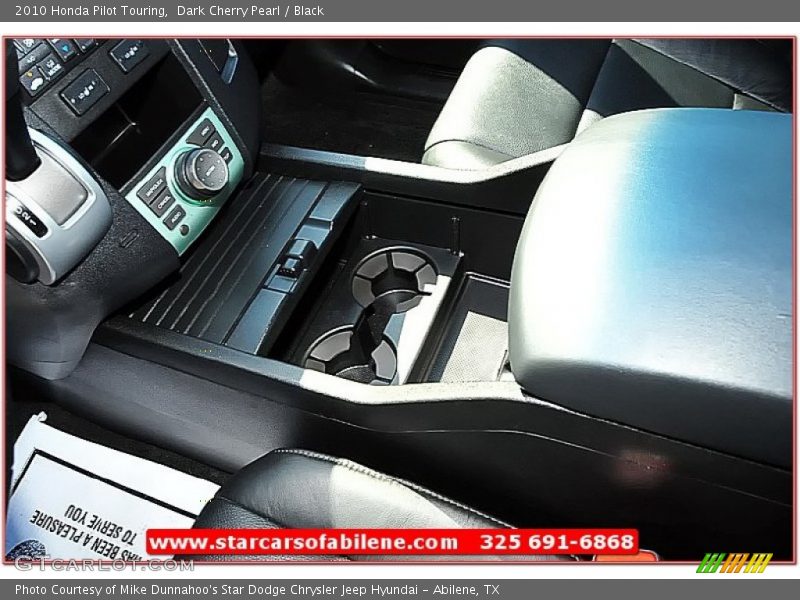 Dark Cherry Pearl / Black 2010 Honda Pilot Touring