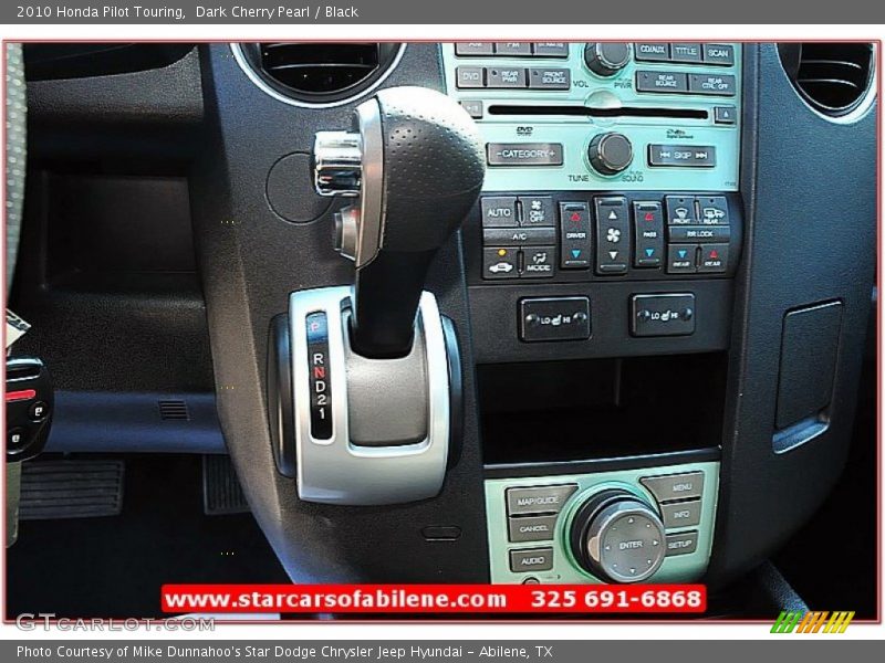 Dark Cherry Pearl / Black 2010 Honda Pilot Touring