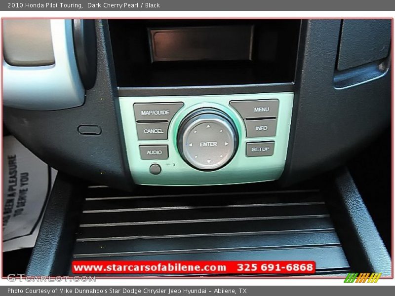 Dark Cherry Pearl / Black 2010 Honda Pilot Touring