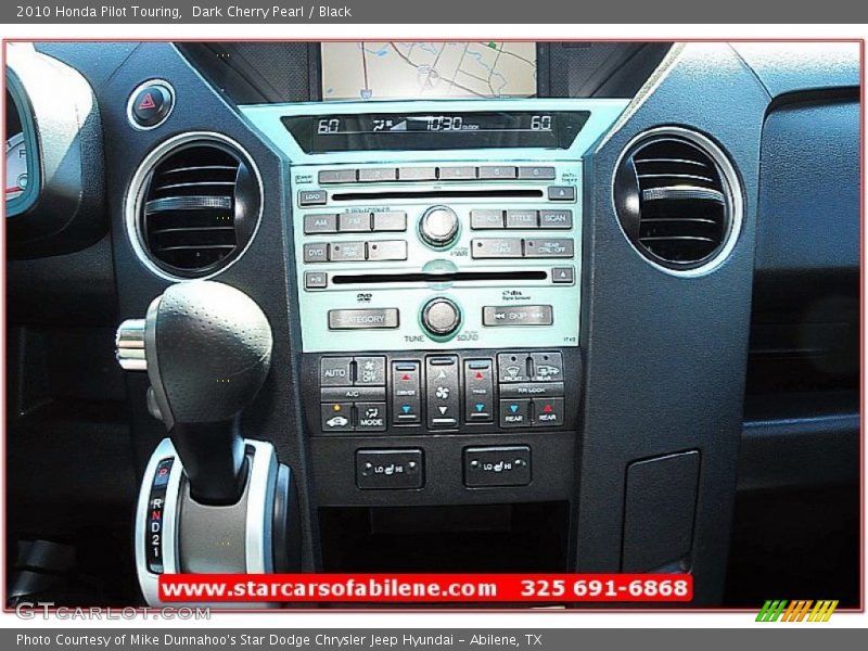 Dark Cherry Pearl / Black 2010 Honda Pilot Touring