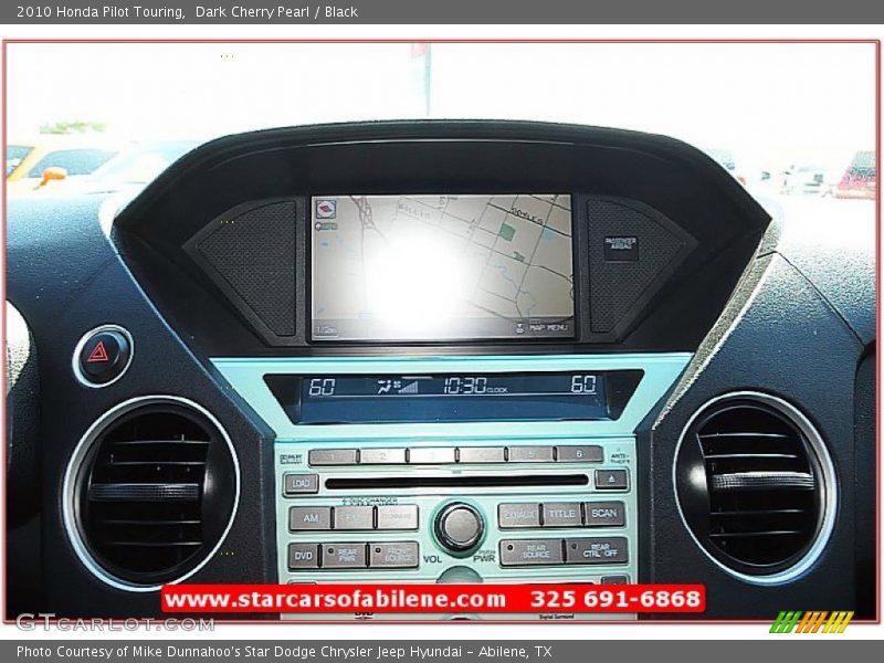 Dark Cherry Pearl / Black 2010 Honda Pilot Touring