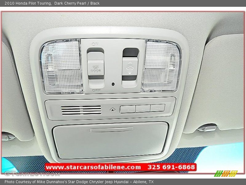 Dark Cherry Pearl / Black 2010 Honda Pilot Touring