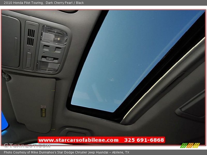 Dark Cherry Pearl / Black 2010 Honda Pilot Touring