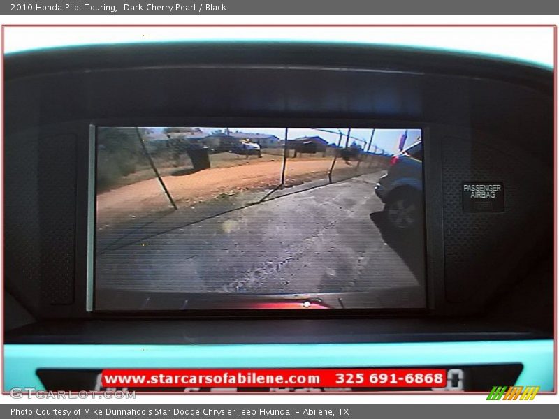 Dark Cherry Pearl / Black 2010 Honda Pilot Touring
