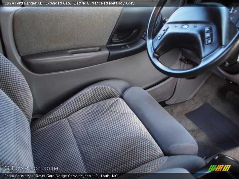 Electric Currant Red Metallic / Grey 1994 Ford Ranger XLT Extended Cab