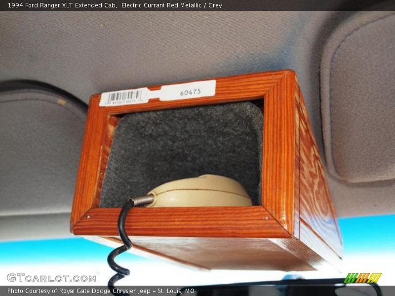 Electric Currant Red Metallic / Grey 1994 Ford Ranger XLT Extended Cab