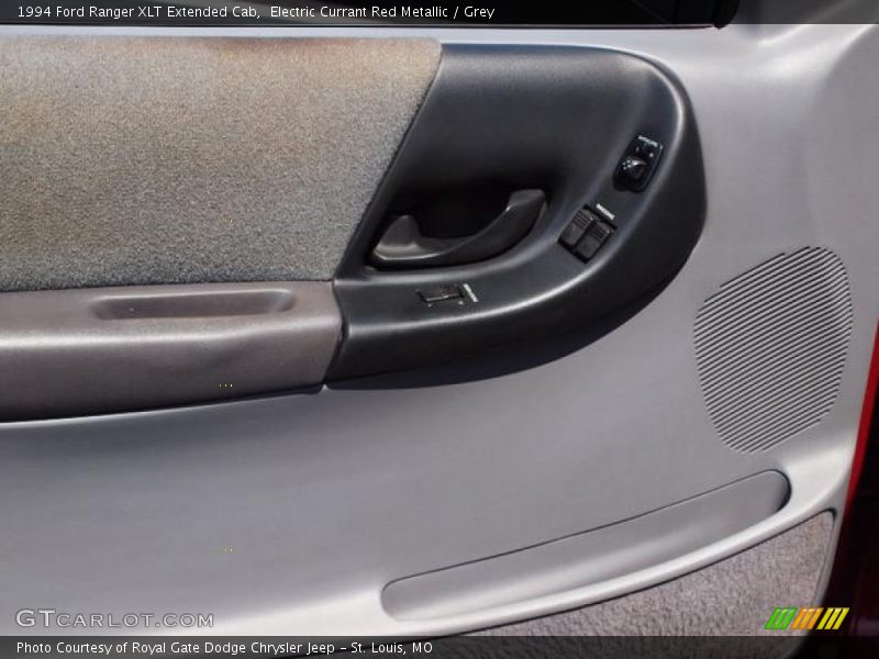 Electric Currant Red Metallic / Grey 1994 Ford Ranger XLT Extended Cab