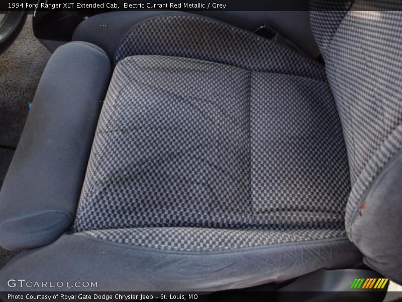 Electric Currant Red Metallic / Grey 1994 Ford Ranger XLT Extended Cab