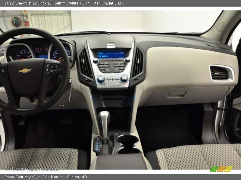 Summit White / Light Titanium/Jet Black 2012 Chevrolet Equinox LS