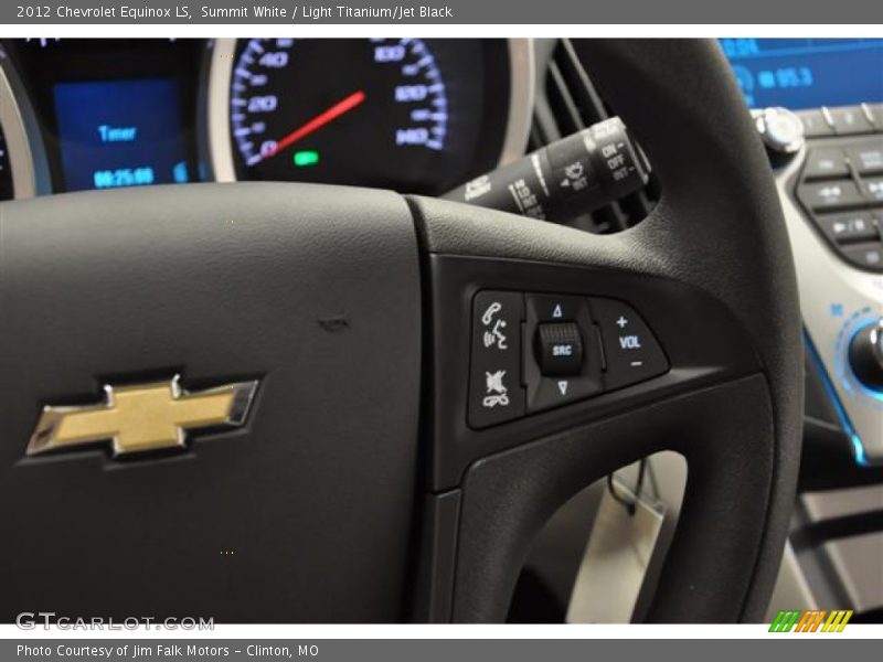 Summit White / Light Titanium/Jet Black 2012 Chevrolet Equinox LS