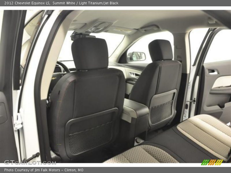 Summit White / Light Titanium/Jet Black 2012 Chevrolet Equinox LS
