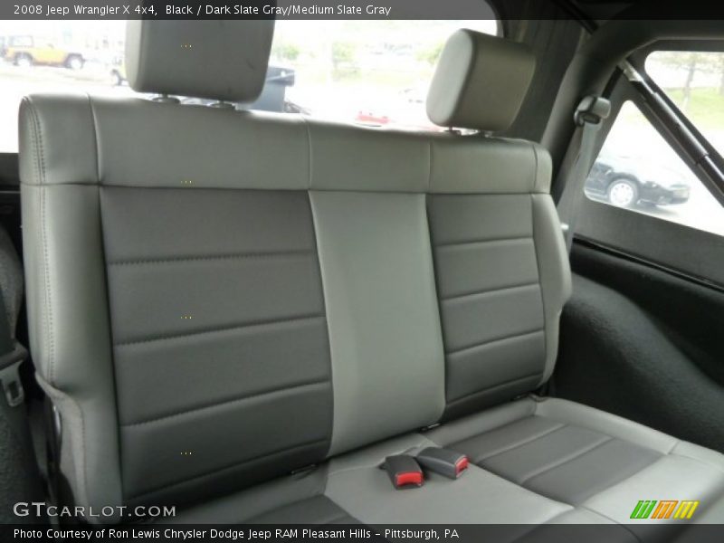 Black / Dark Slate Gray/Medium Slate Gray 2008 Jeep Wrangler X 4x4