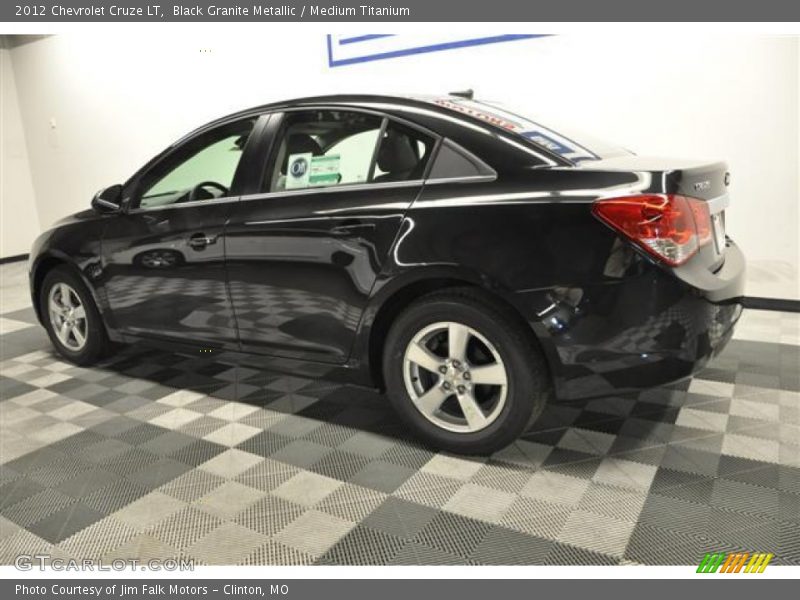 Black Granite Metallic / Medium Titanium 2012 Chevrolet Cruze LT