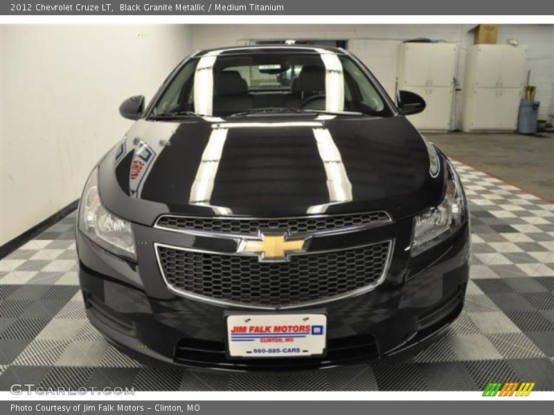 Black Granite Metallic / Medium Titanium 2012 Chevrolet Cruze LT