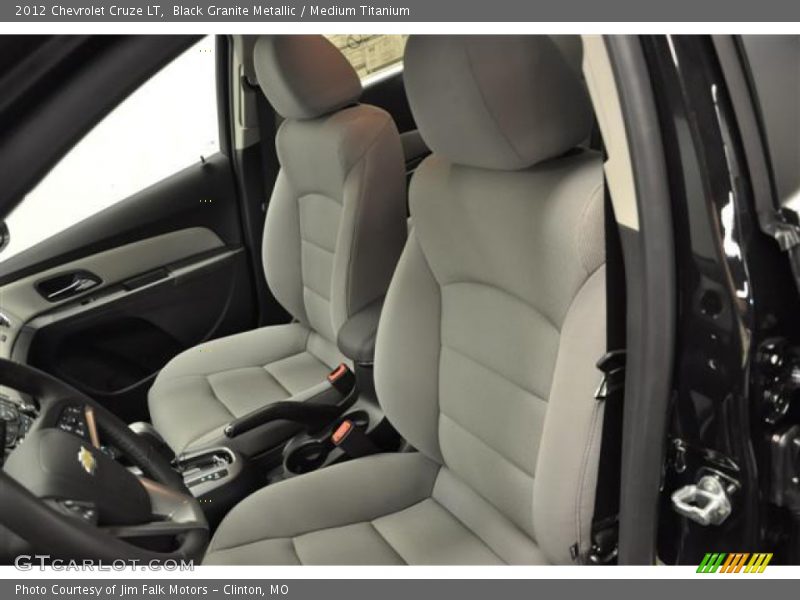 Black Granite Metallic / Medium Titanium 2012 Chevrolet Cruze LT