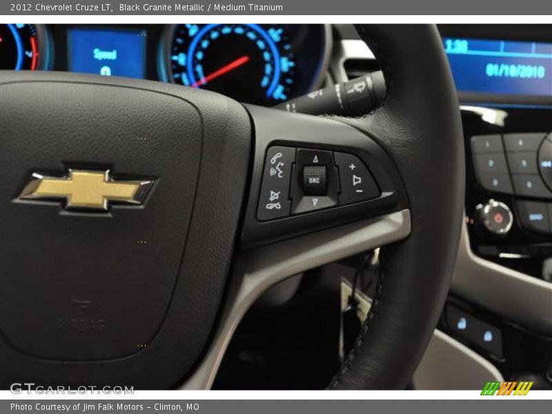 Black Granite Metallic / Medium Titanium 2012 Chevrolet Cruze LT