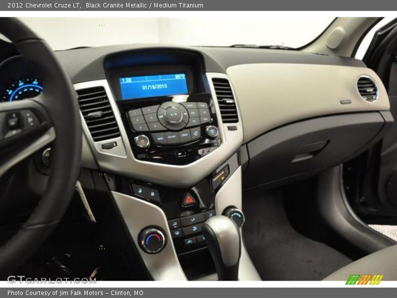 Black Granite Metallic / Medium Titanium 2012 Chevrolet Cruze LT