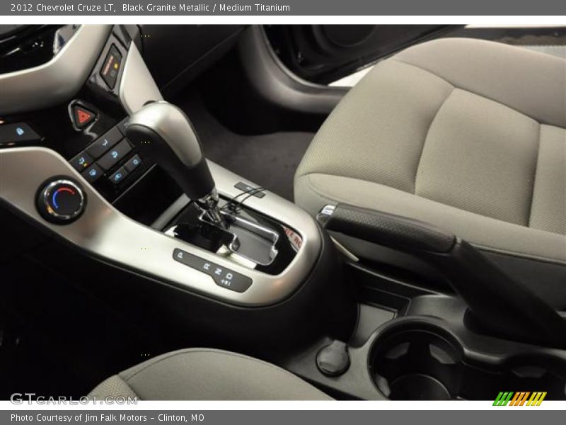 Black Granite Metallic / Medium Titanium 2012 Chevrolet Cruze LT