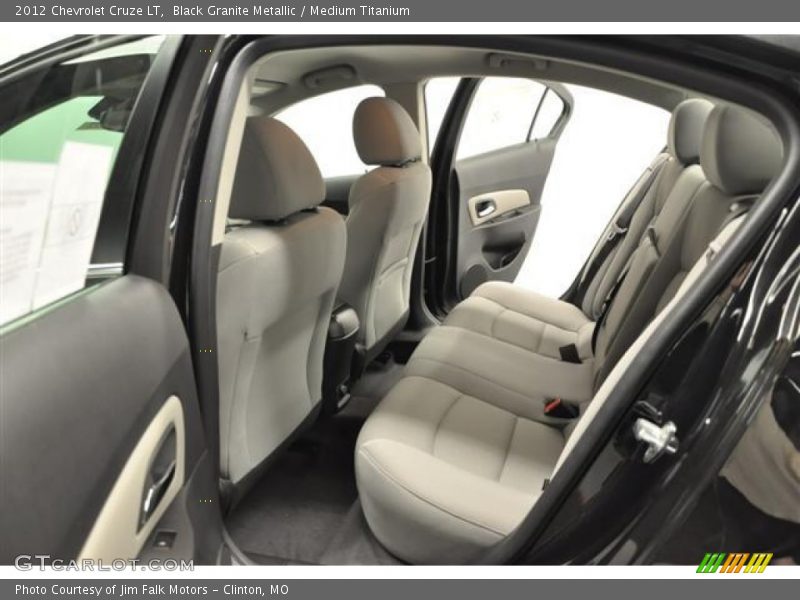 Black Granite Metallic / Medium Titanium 2012 Chevrolet Cruze LT