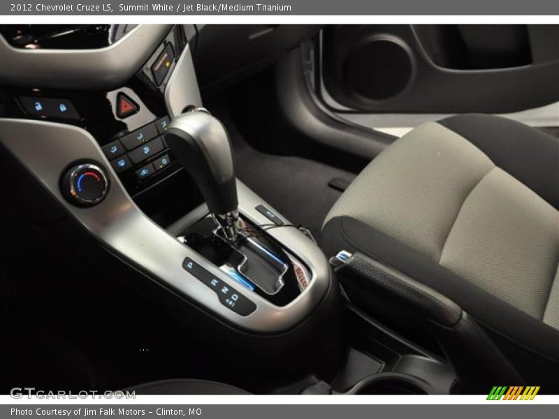 Summit White / Jet Black/Medium Titanium 2012 Chevrolet Cruze LS