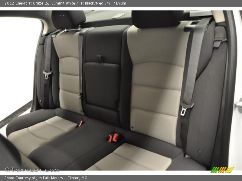 Summit White / Jet Black/Medium Titanium 2012 Chevrolet Cruze LS