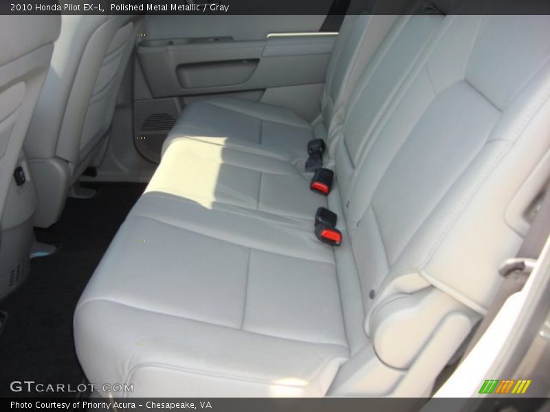 Polished Metal Metallic / Gray 2010 Honda Pilot EX-L