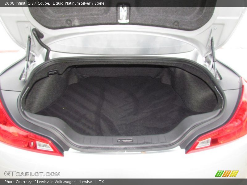 Liquid Platinum Silver / Stone 2008 Infiniti G 37 Coupe