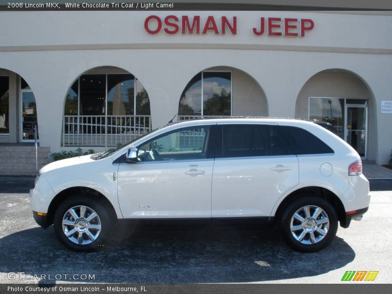 White Chocolate Tri Coat / Light Camel 2008 Lincoln MKX