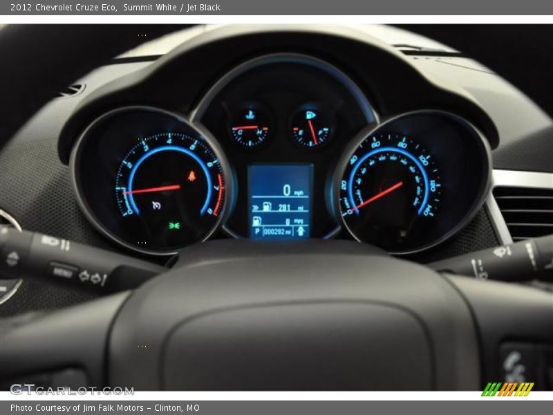 Summit White / Jet Black 2012 Chevrolet Cruze Eco