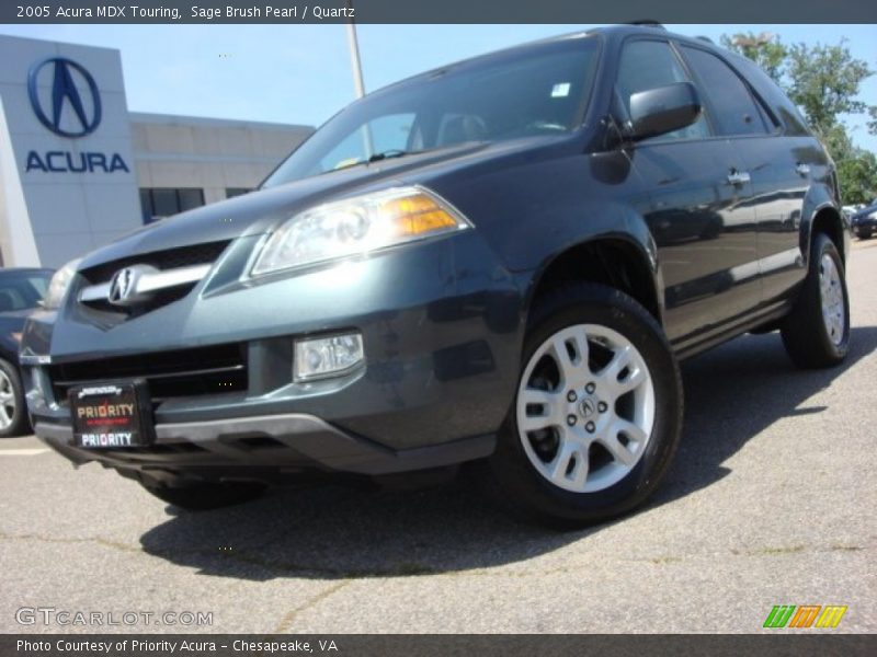 Sage Brush Pearl / Quartz 2005 Acura MDX Touring