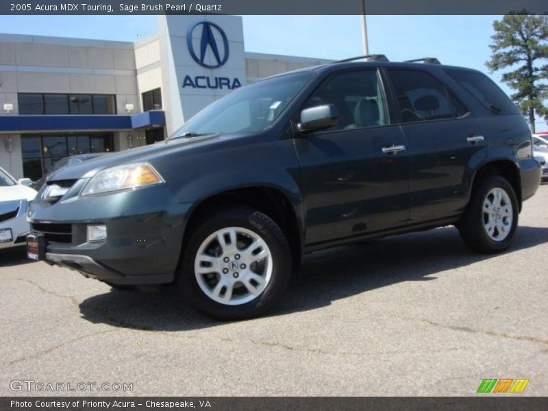 Sage Brush Pearl / Quartz 2005 Acura MDX Touring