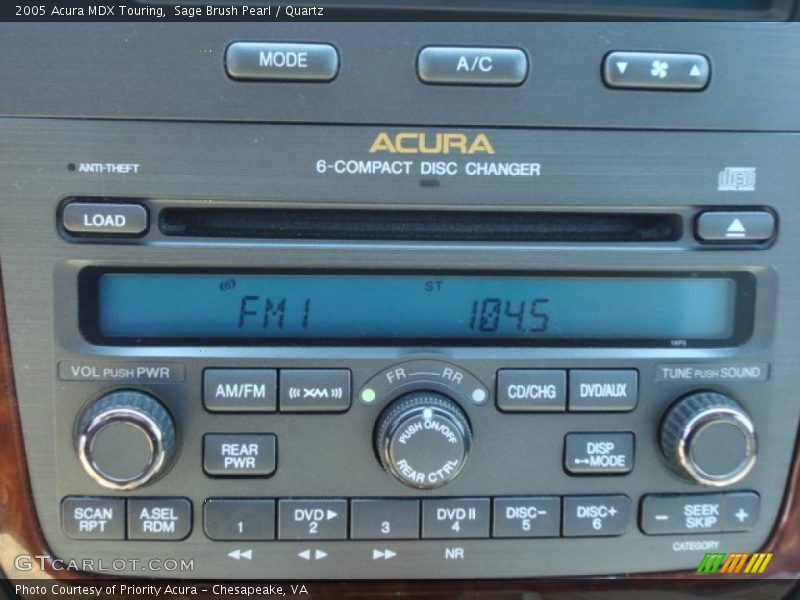 Sage Brush Pearl / Quartz 2005 Acura MDX Touring