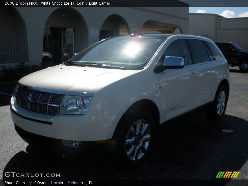 White Chocolate Tri Coat / Light Camel 2008 Lincoln MKX