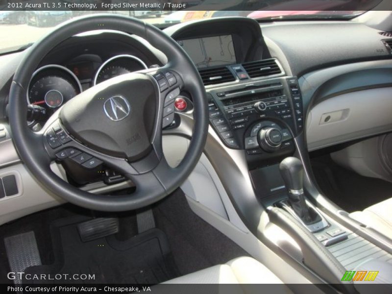 Dashboard of 2012 TL 3.5 Technology