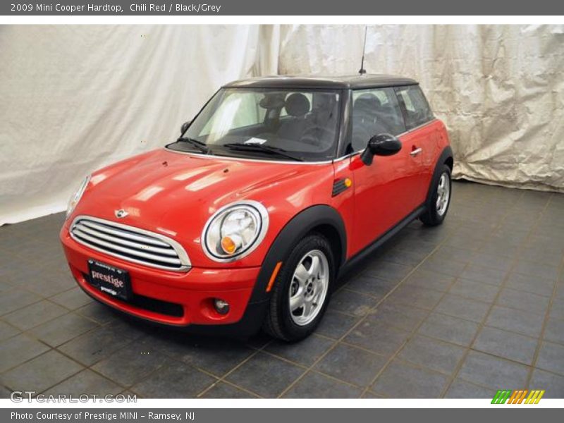 Chili Red / Black/Grey 2009 Mini Cooper Hardtop