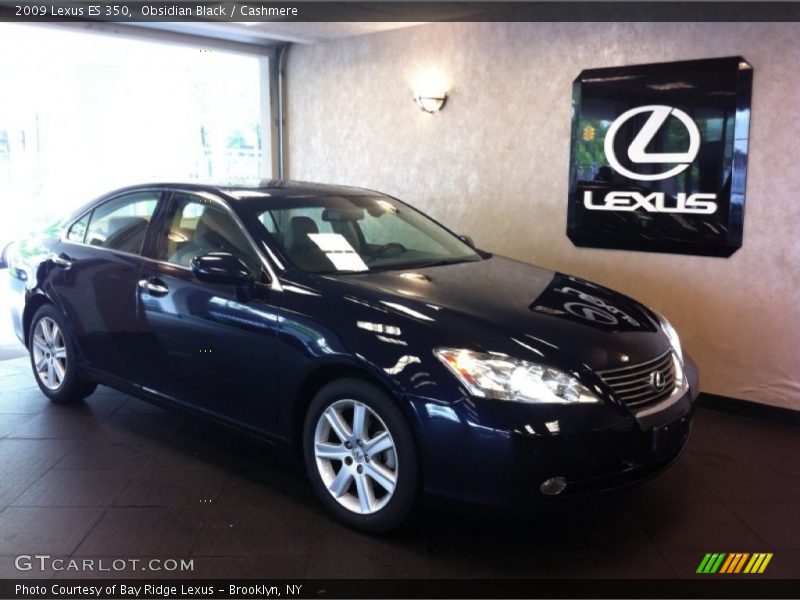 Obsidian Black / Cashmere 2009 Lexus ES 350