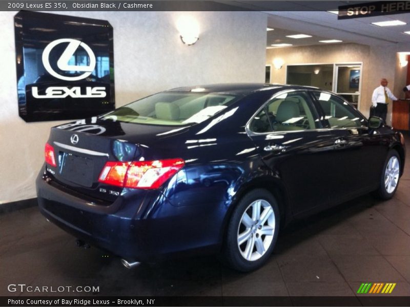 Obsidian Black / Cashmere 2009 Lexus ES 350