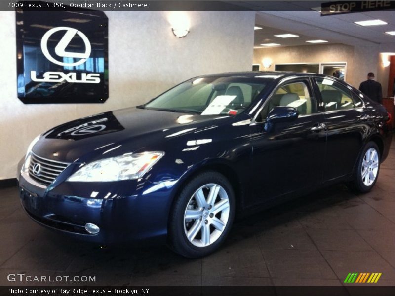 Obsidian Black / Cashmere 2009 Lexus ES 350