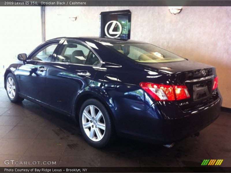 Obsidian Black / Cashmere 2009 Lexus ES 350