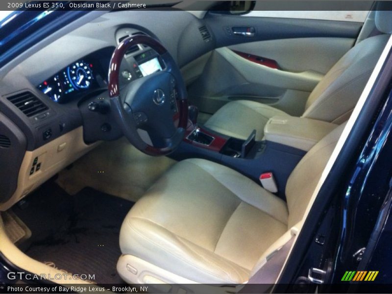 Obsidian Black / Cashmere 2009 Lexus ES 350