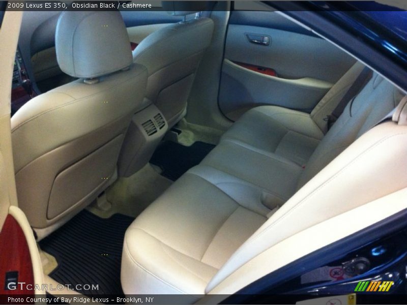 Obsidian Black / Cashmere 2009 Lexus ES 350