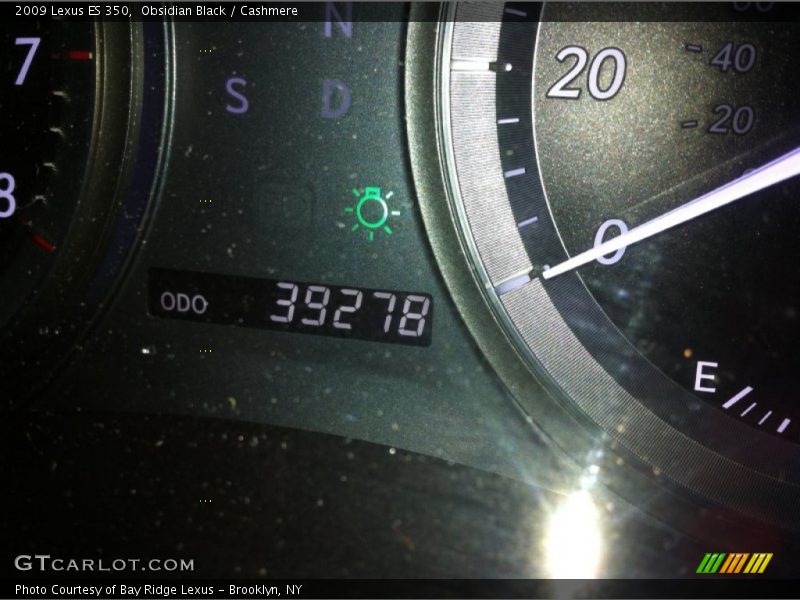 Obsidian Black / Cashmere 2009 Lexus ES 350