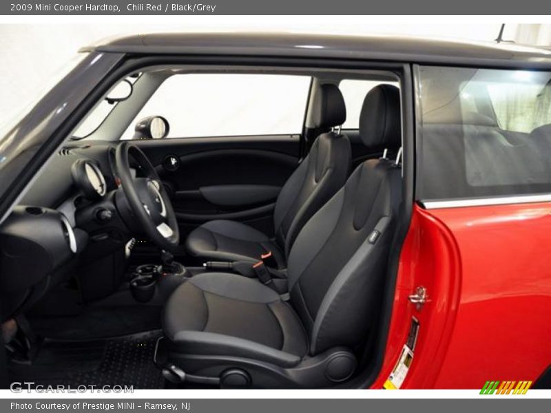 Chili Red / Black/Grey 2009 Mini Cooper Hardtop