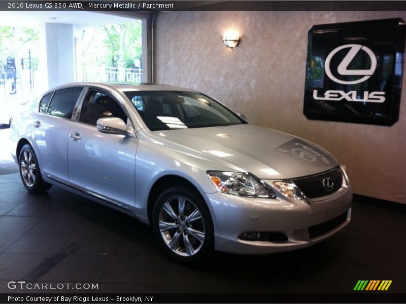 Mercury Metallic / Parchment 2010 Lexus GS 350 AWD