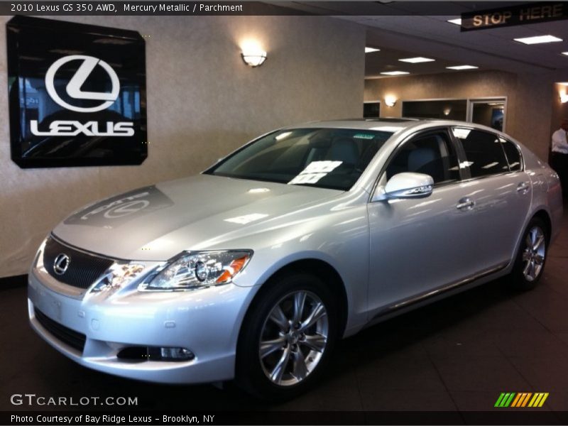 Mercury Metallic / Parchment 2010 Lexus GS 350 AWD