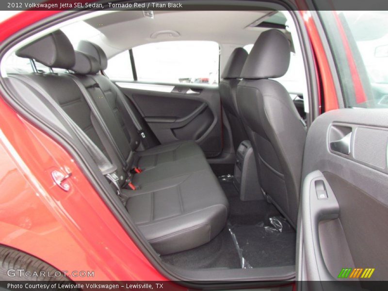 Tornado Red / Titan Black 2012 Volkswagen Jetta SEL Sedan