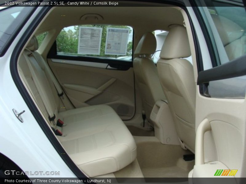 Candy White / Cornsilk Beige 2012 Volkswagen Passat 2.5L SE
