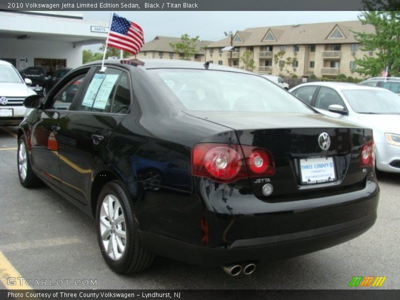 Black / Titan Black 2010 Volkswagen Jetta Limited Edition Sedan