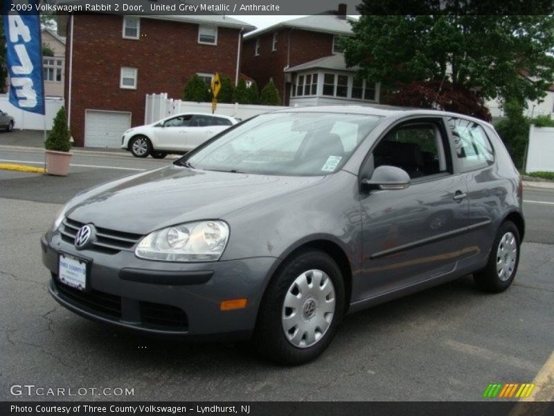 United Grey Metallic / Anthracite 2009 Volkswagen Rabbit 2 Door